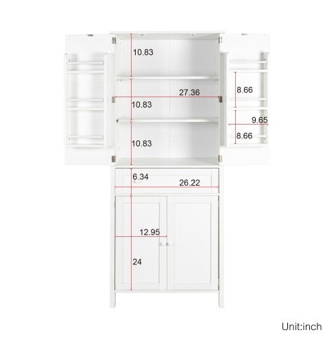 Kitchen Pantry and Storage Cabinet
