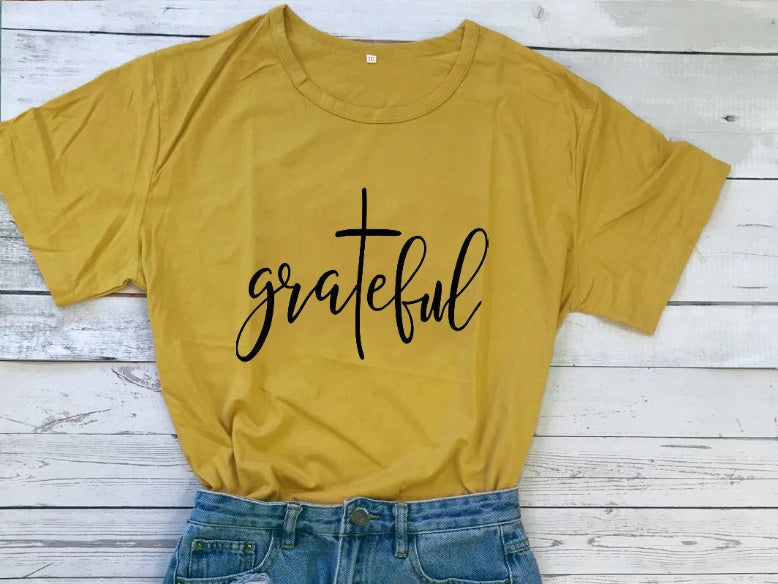 'Grateful' Christian T-shirt