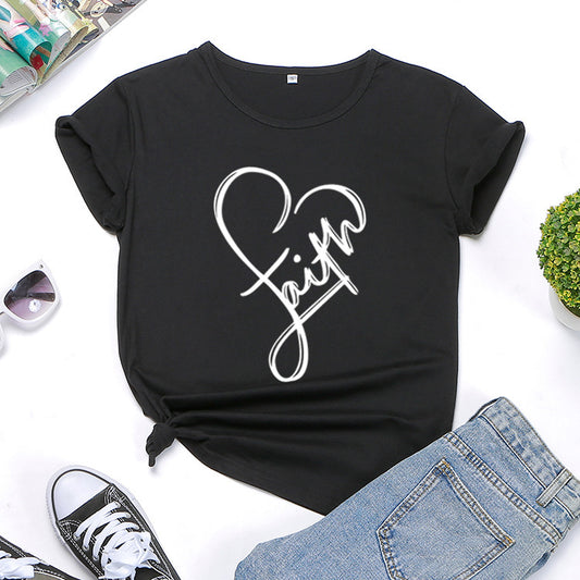 'Faith' Monogrammed T-shirt