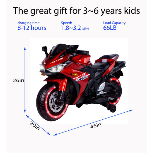 12V Kid's Power Motorcycle