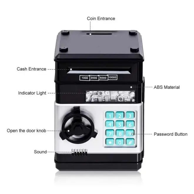 Automatic Money Safe for Kids