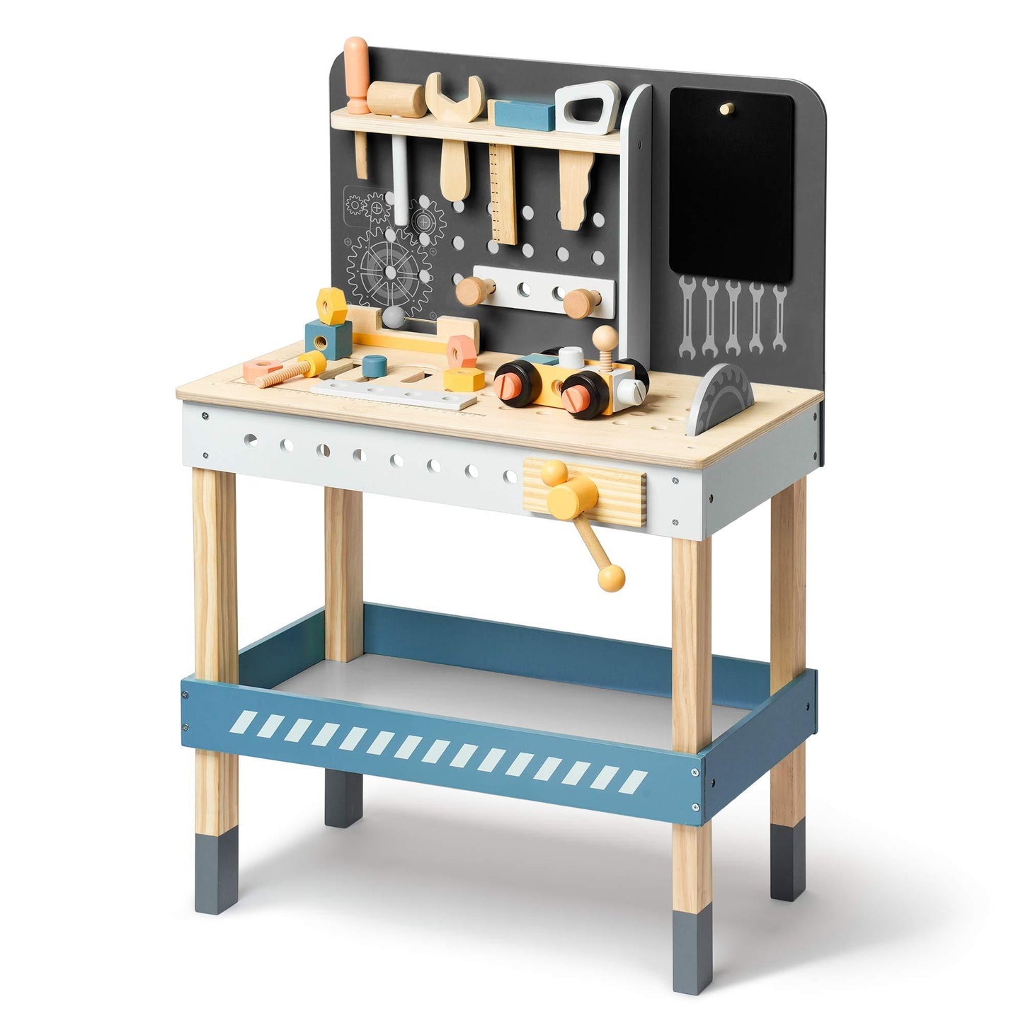 Wooden Tool Bench For Kids