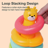 Children's Musical Stacking Rainbow Set