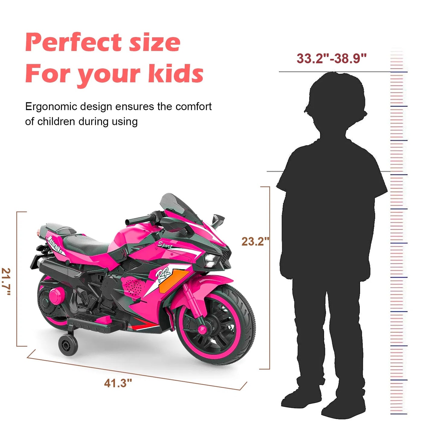 Kid's Powered Motorcycle