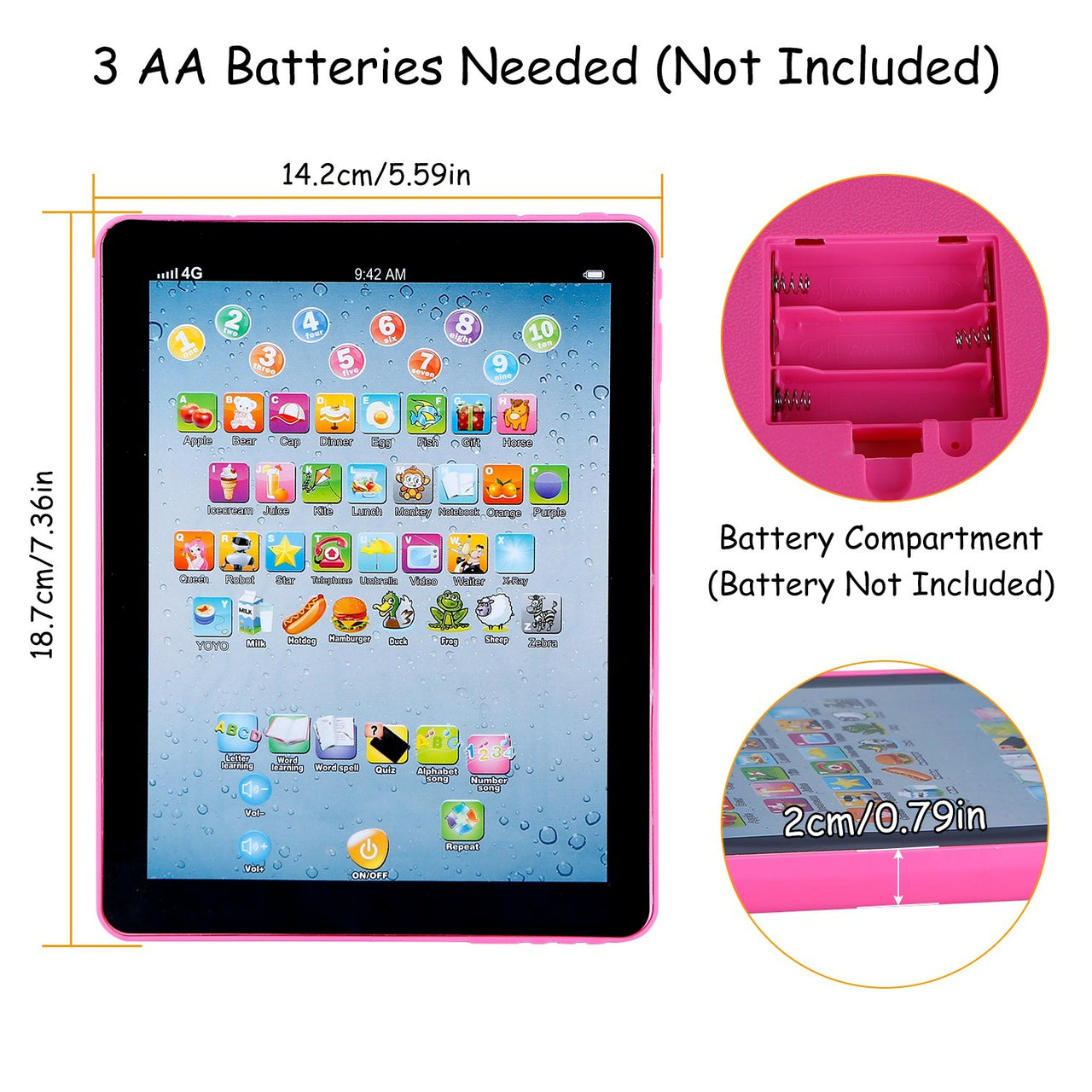 Toddler Learning Tablet