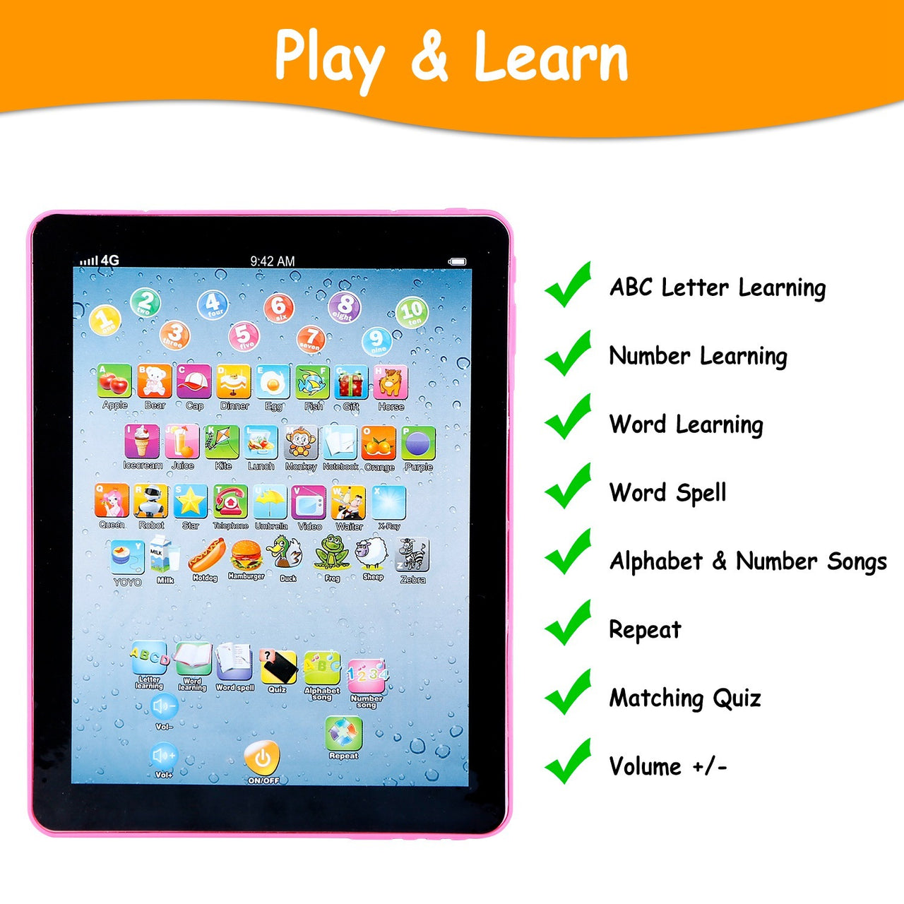 Toddler Learning Tablet