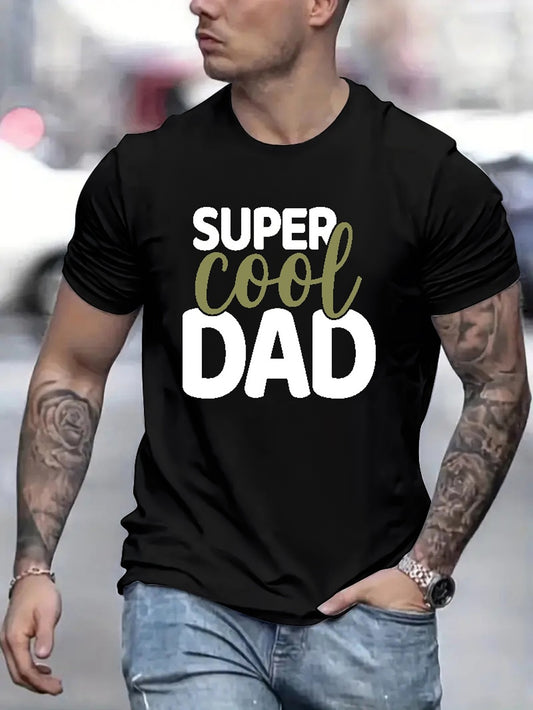 Men’s Super Dad T-Shirt – Gift for Dads, Fathers, and Husbands