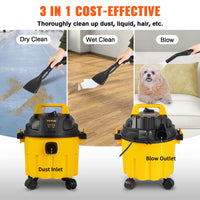 VEVOR Wet Dry Vac, 2.6 Gallon