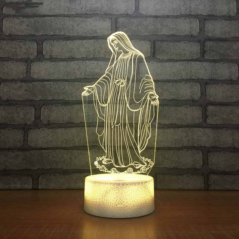 3D Christian Night Light