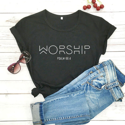 'Worship' Christian T-Shirt