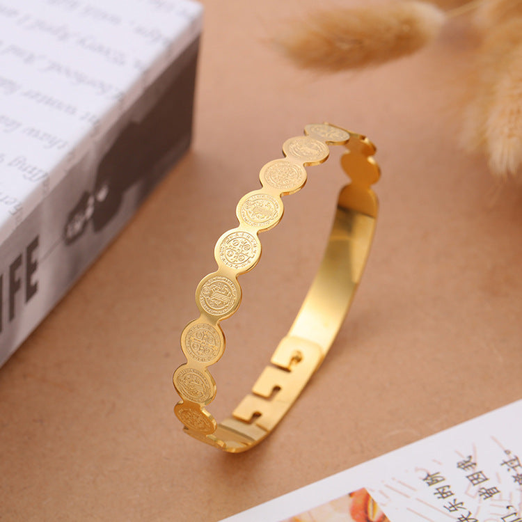 Bible Bracelet Scripture Adjustable Stainless Steel Bracelet