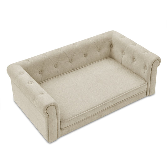 Elegant Rectangle Pet Bed for Medium and Large Dogs