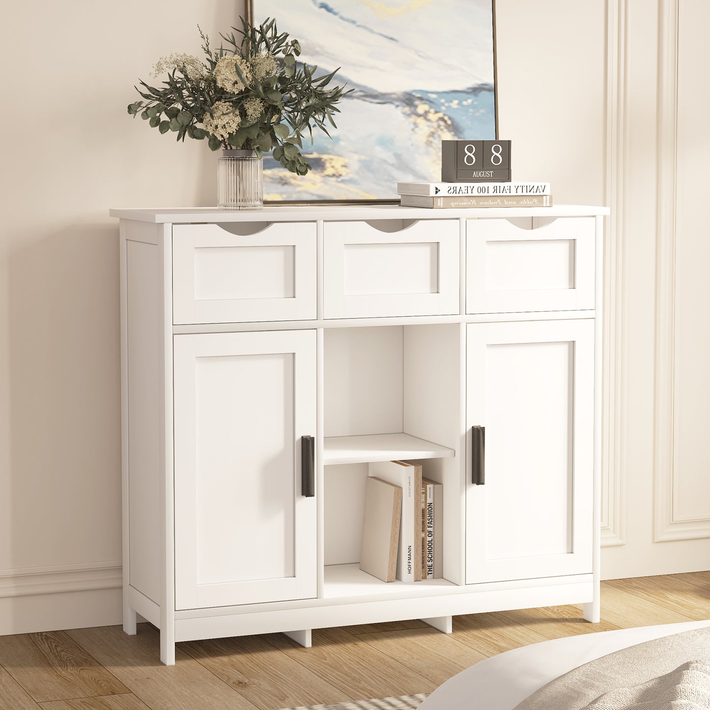 Cabinets With Drawers And Shelves
