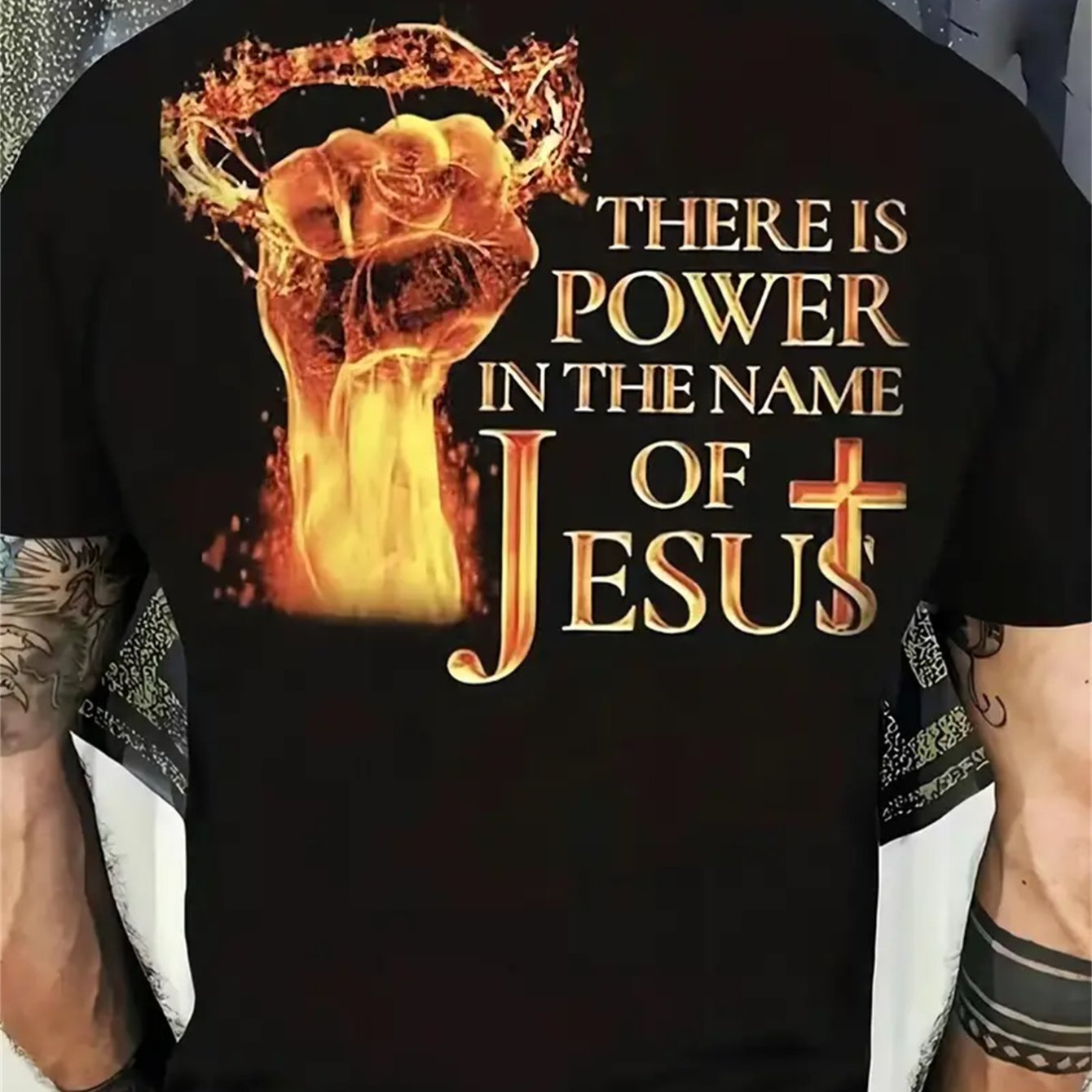'Power in the name of Jesus' T-Shirt