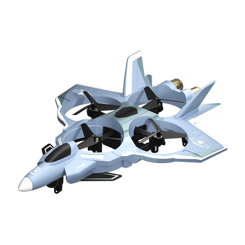 2.4G Simulated White Remote Control Fighter Jet Quadcopter
