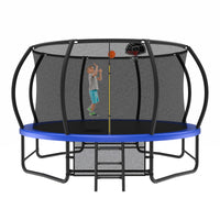 14 Foot Fenced Trampoline