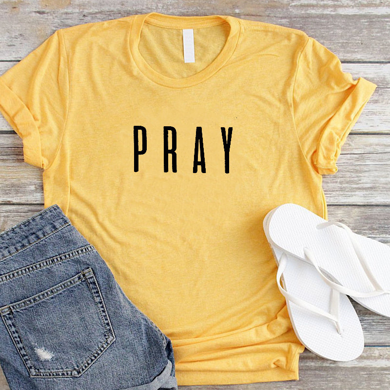 'Pray' Christian T Shirt