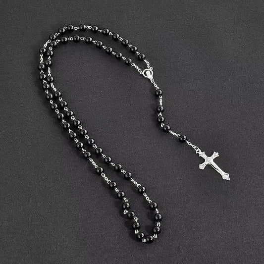 Imitation Pearl Rosary