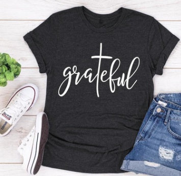'Grateful' Christian T-shirt
