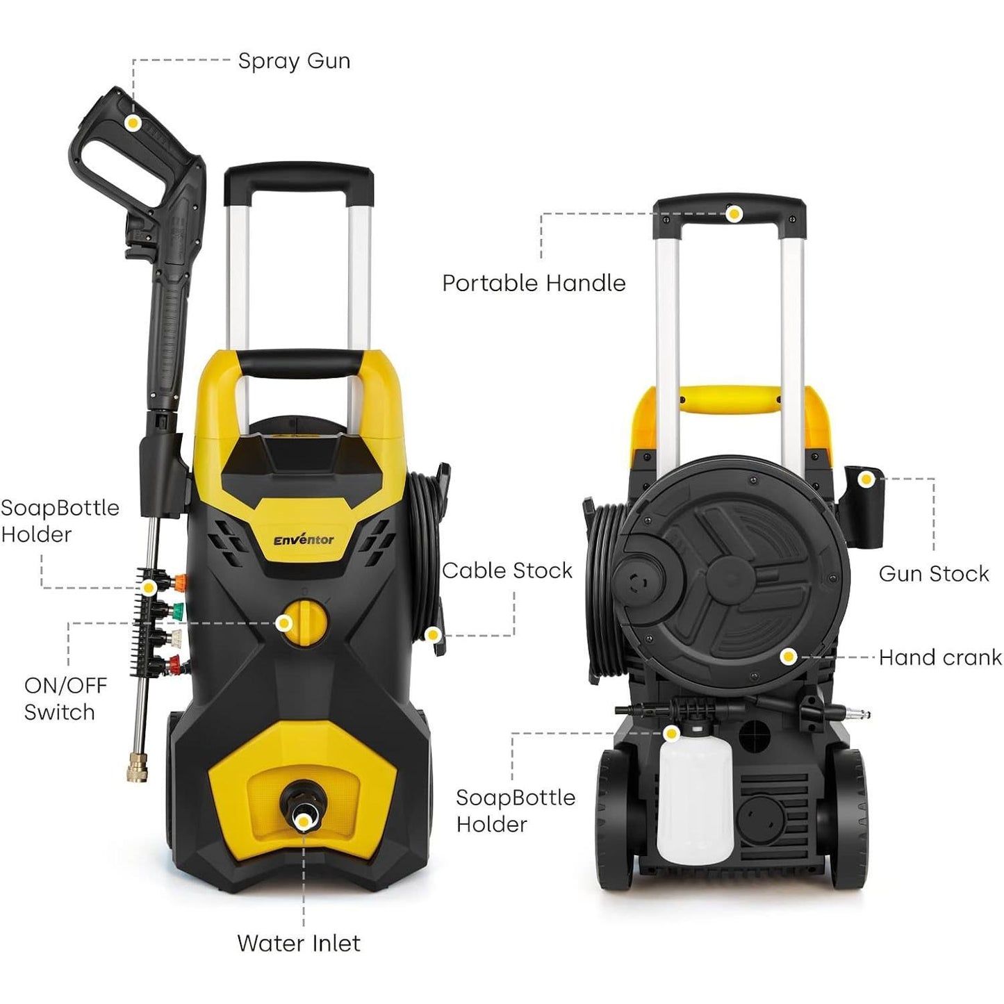 Anvite Electric High Pressure Washer 2300PSI
