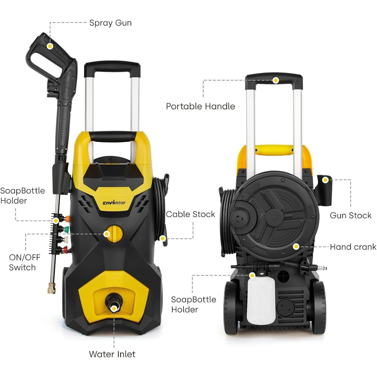 Anvite Electric High Pressure Washer 2300PSI