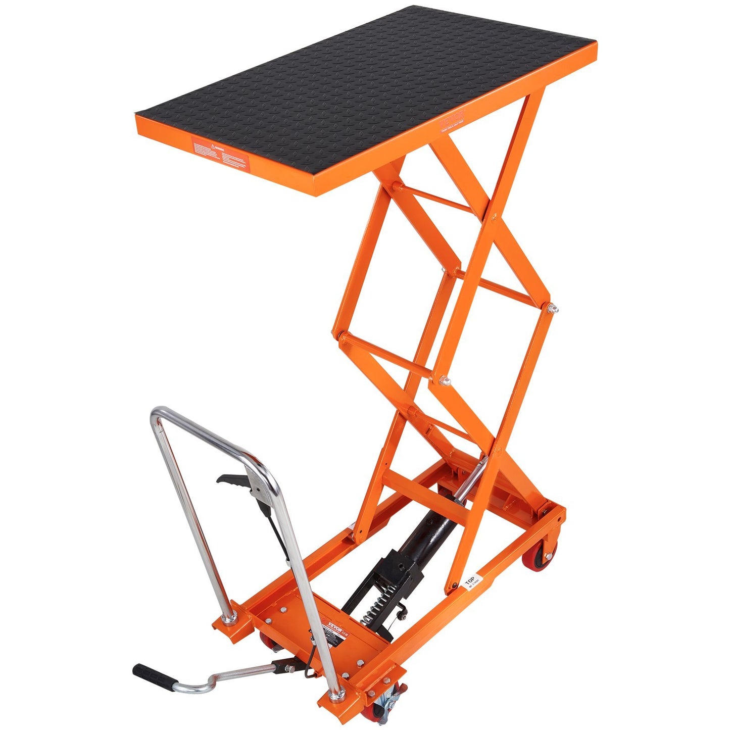 VEVOR Hydraulic Lift Table Cart with 330lbs Capacity