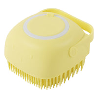 Silicone Dog Bath Massage Brush
