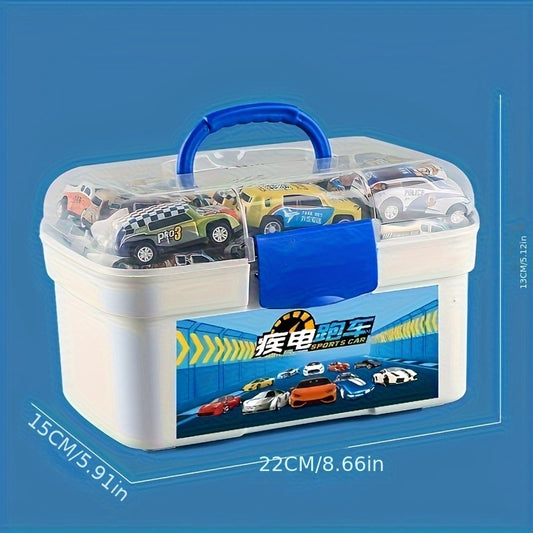 A 50-piece Alloy Toy Car Set