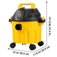 VEVOR Wet Dry Vac, 2.6 Gallon
