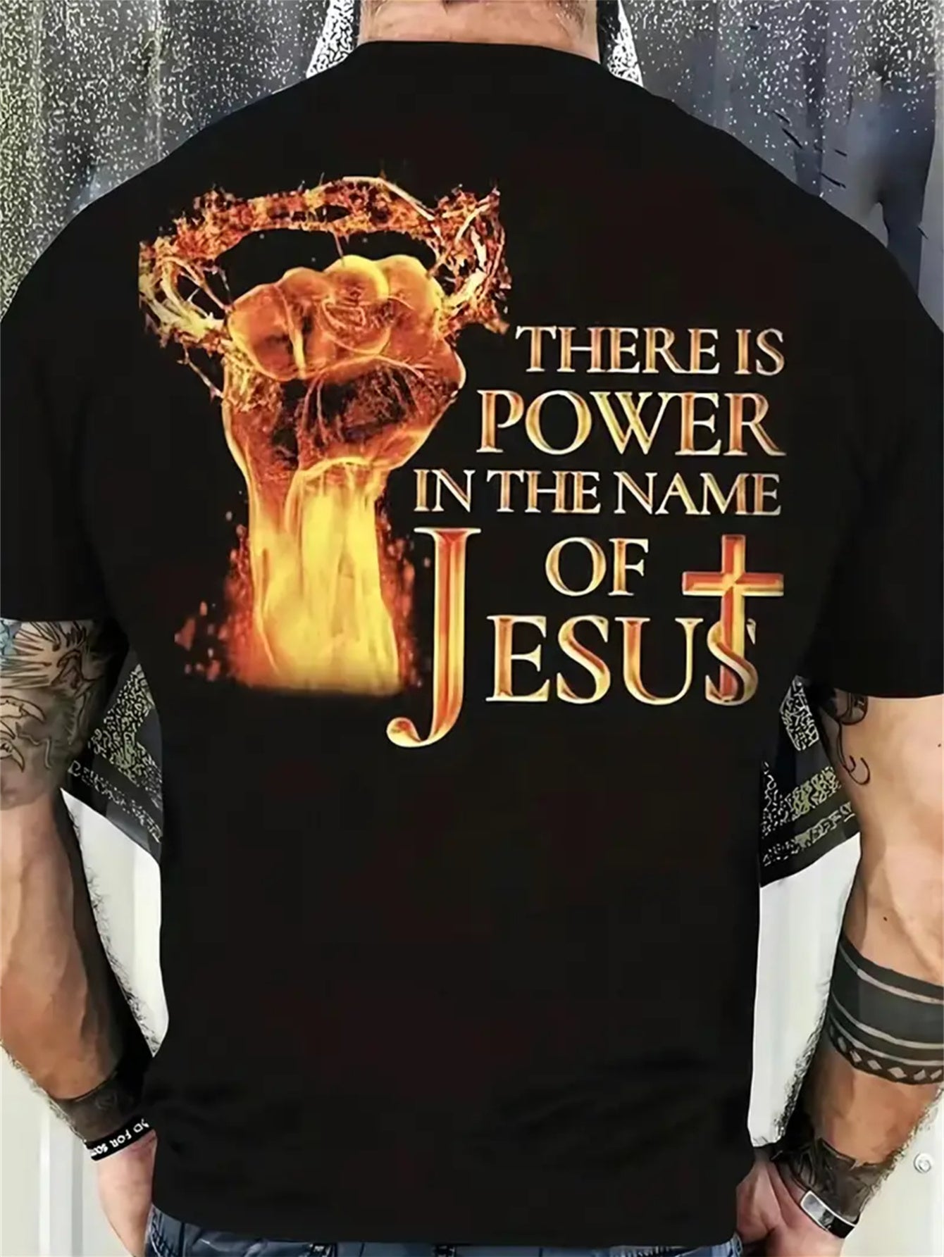 'Power in the name of Jesus' T-Shirt