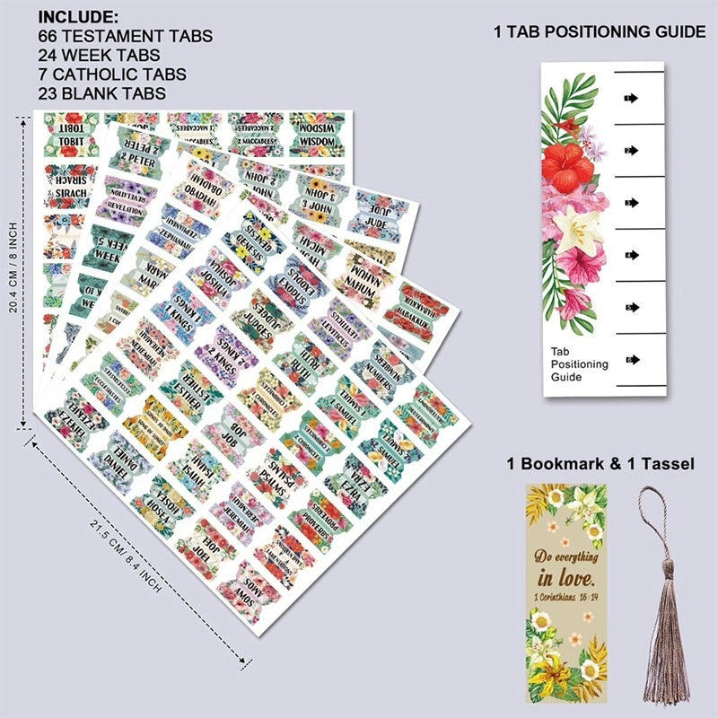 Bible Index Labels
