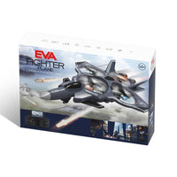 2.4G Simulated White Remote Control Fighter Jet Quadcopter