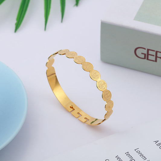 Bible Bracelet Scripture Adjustable Stainless Steel Bracelet