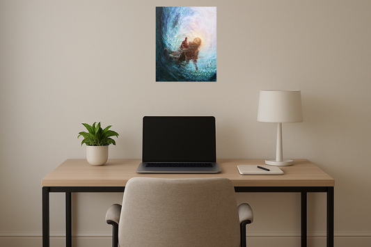 'Give Me Your Hand' Christian Canvas