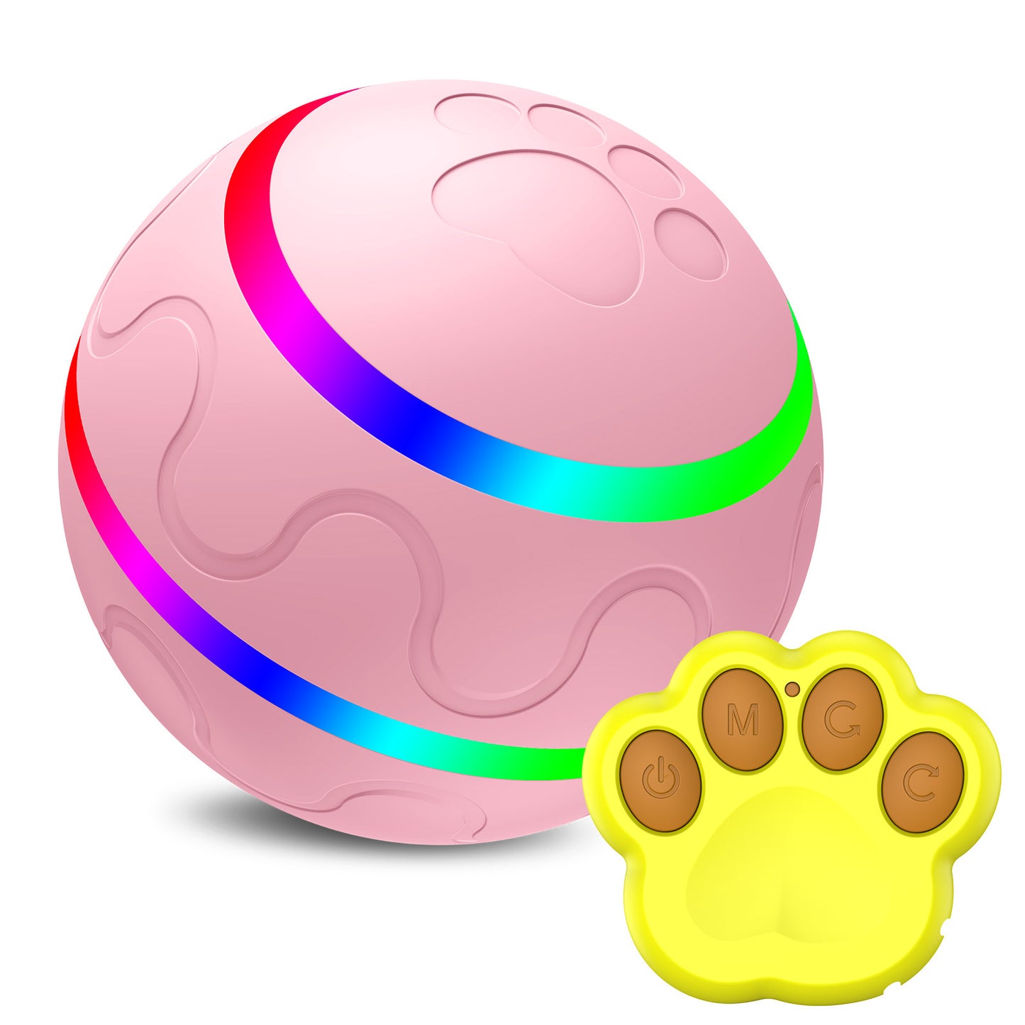 Intelligent Ball USB Cat and Dog Toy with Automatic Rotation