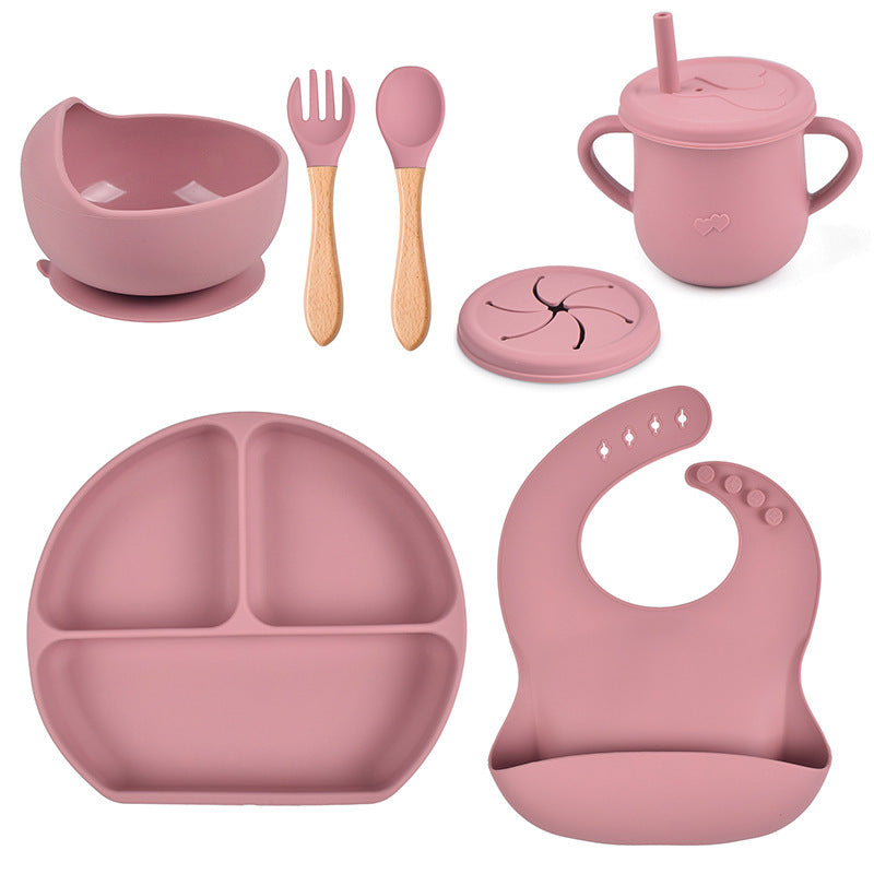 6-piece Silicone Tableware Set