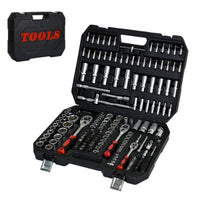 Socket And Ratchet Wrench Toolbox, 171 or 216pc Set