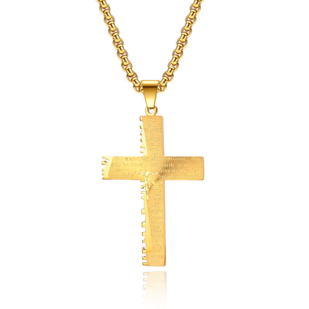 Jesus Cross Necklace