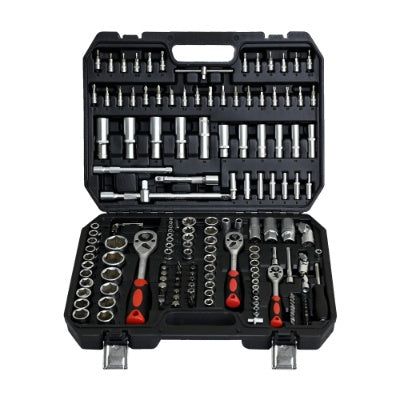 Socket And Ratchet Wrench Toolbox, 171 or 216pc Set