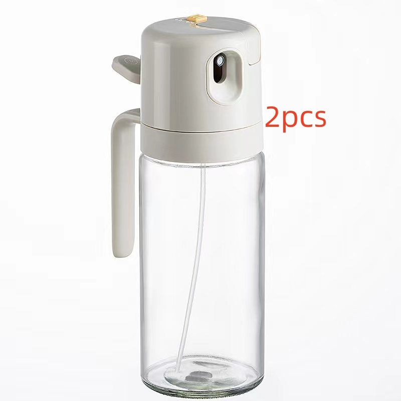 2 In 1 Oil Sprayer Bottle BBQ, Cooking Oil, Olive Oil Pourers