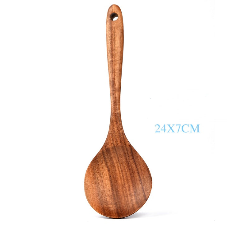 Teak Natural Wood Cooking Utensils