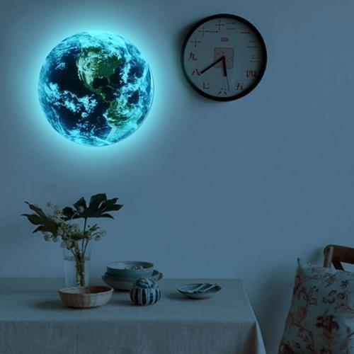 Glow In The Dark 3D Earth Wall Sticker