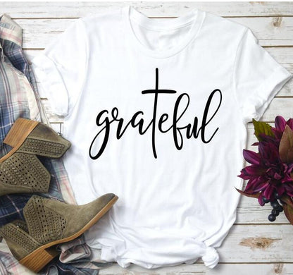'Grateful' Christian T-shirt