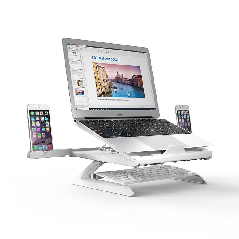 Multifunctional Folding Notebook Stand