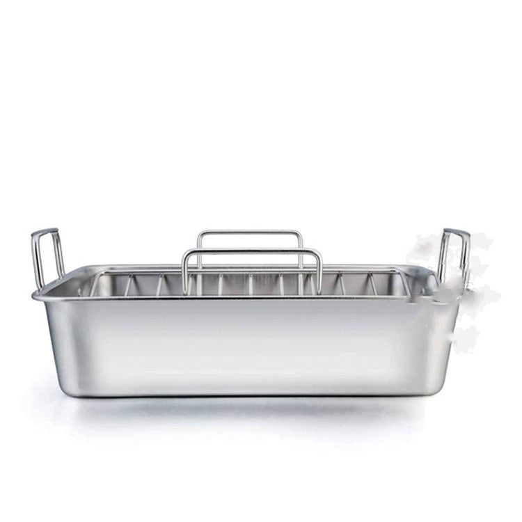 Stainless Steel Large Capacity Barbecue Tray