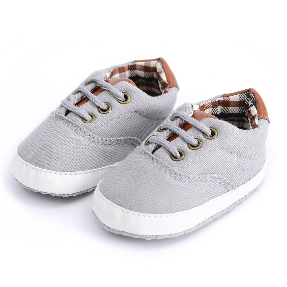 Solid Color Casual Soft Bottom Baby Shoes