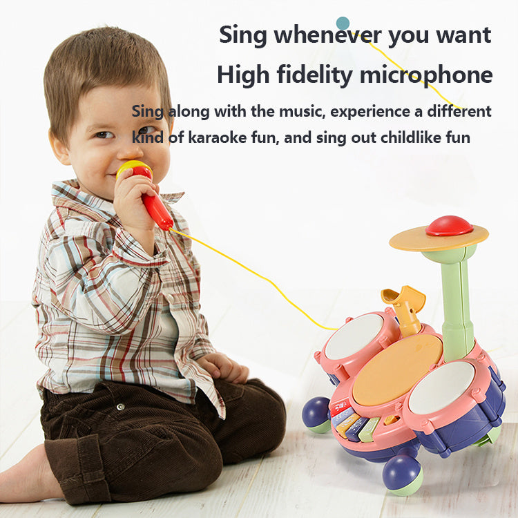Children's Drum and Piano Set