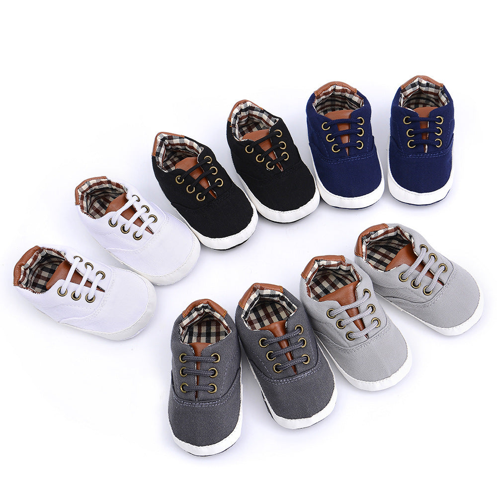 Solid Color Casual Soft Bottom Baby Shoes