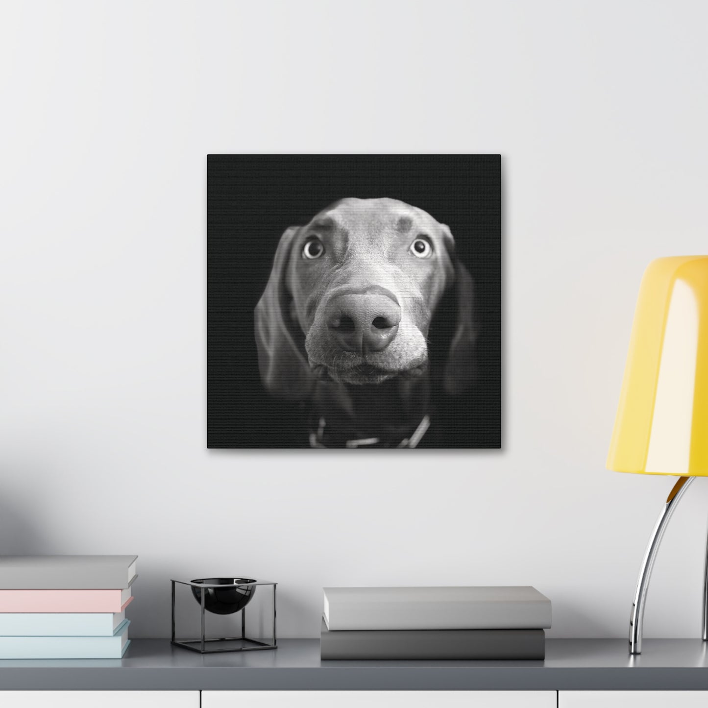 "Man's Best Friend" Canvas