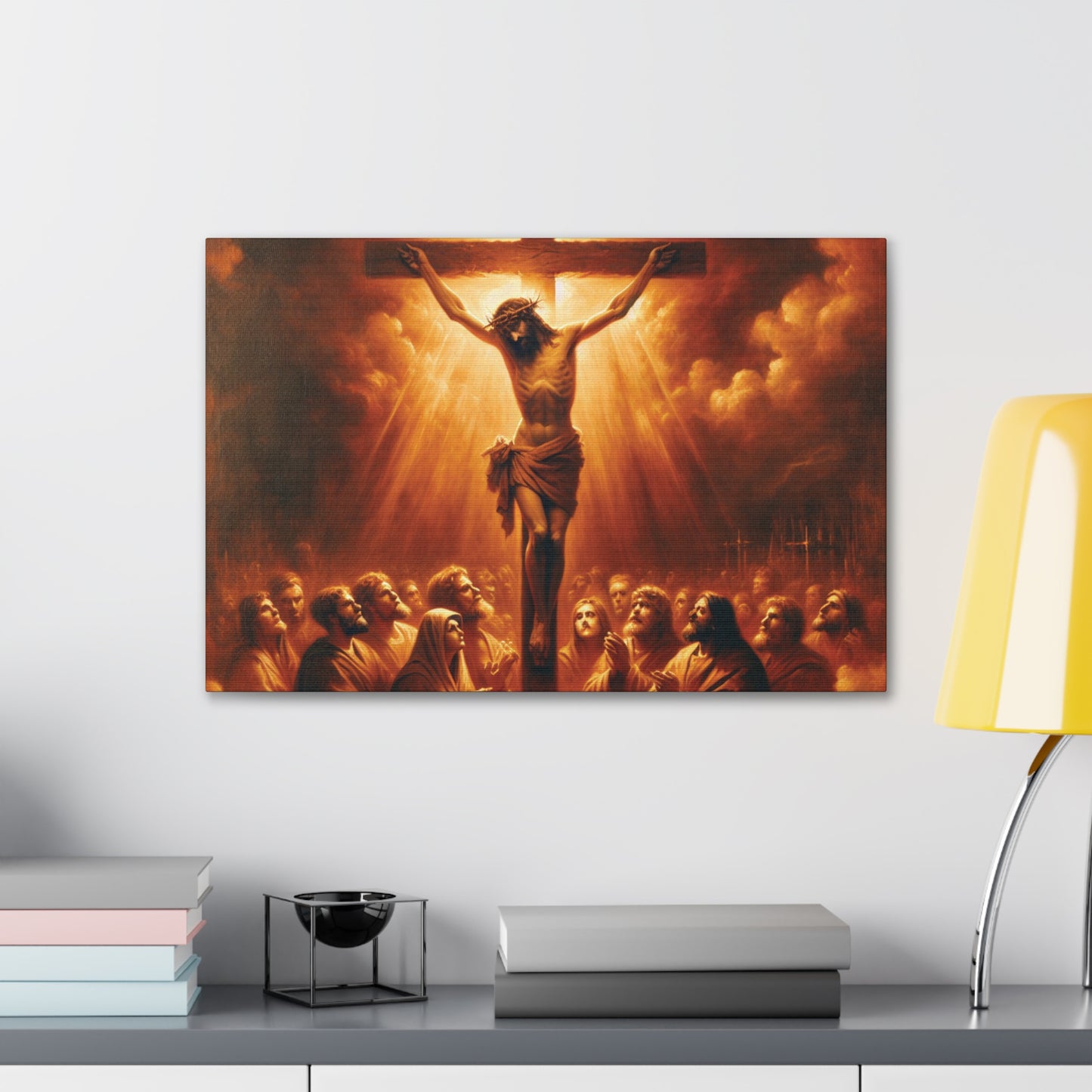 Crucifixion Canvas Wall Art